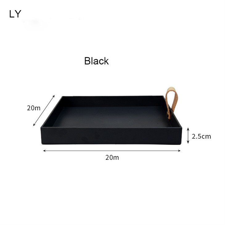 elegant Leather Tray