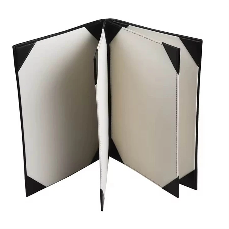 Leather Menu Holder
