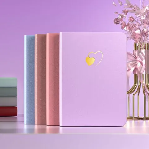 Purple Leather Bound Journal