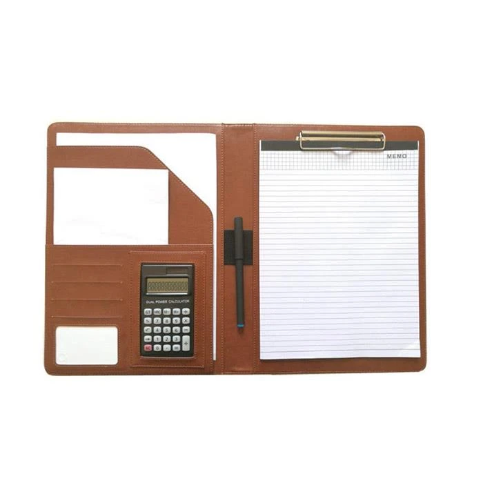 A4 Genuine Leather Portfolio Folder A4 Genuine Leather Portfolio Folder