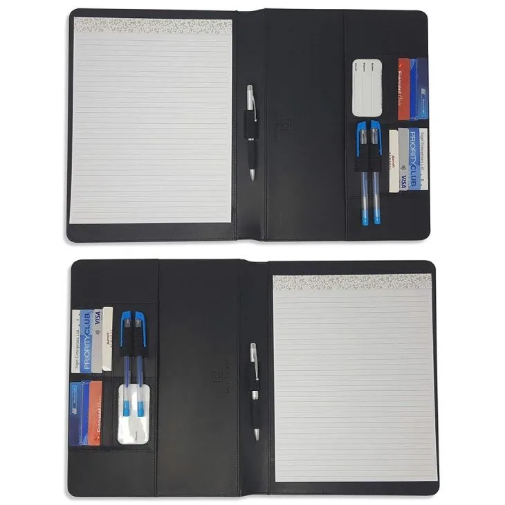 Faux Leather Organizer Binder