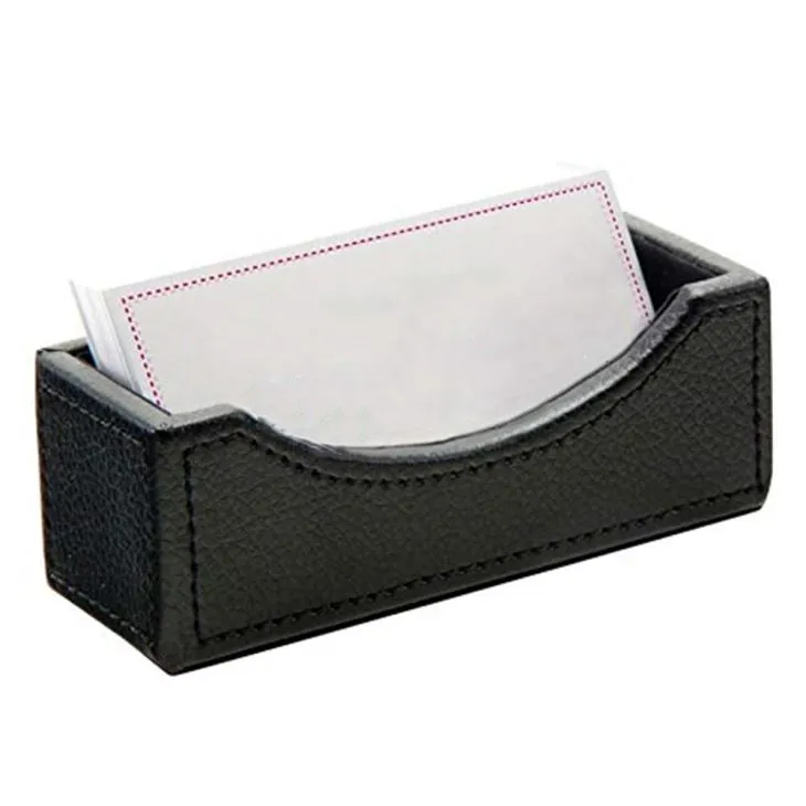 Leather Business Card Holder Desk Leather Business Card Holder Desk