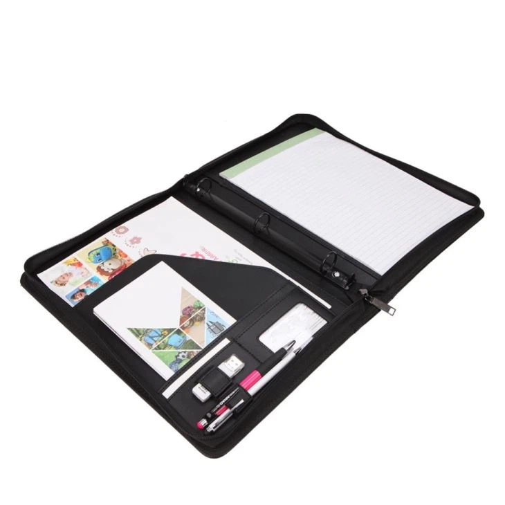 Leather Compendium Ring Binder