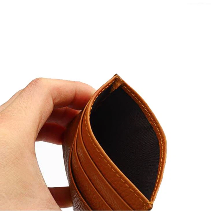 	 leather business card holder