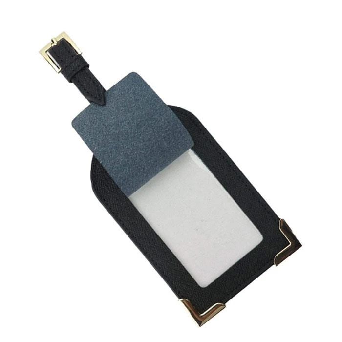 Saffiano Leather Luggage Tags Saffiano Leather Luggage Tags
