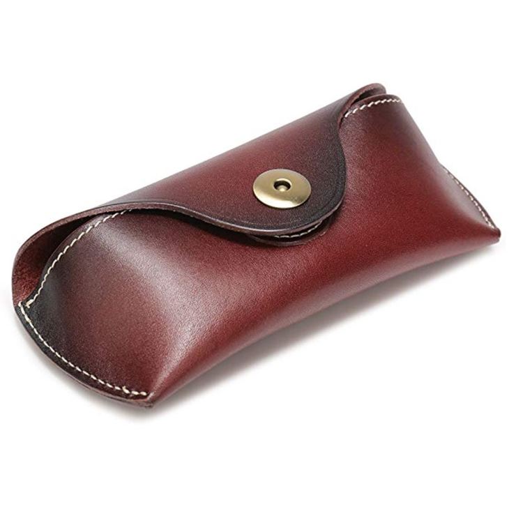 Vintage Leather Eyeglass Case