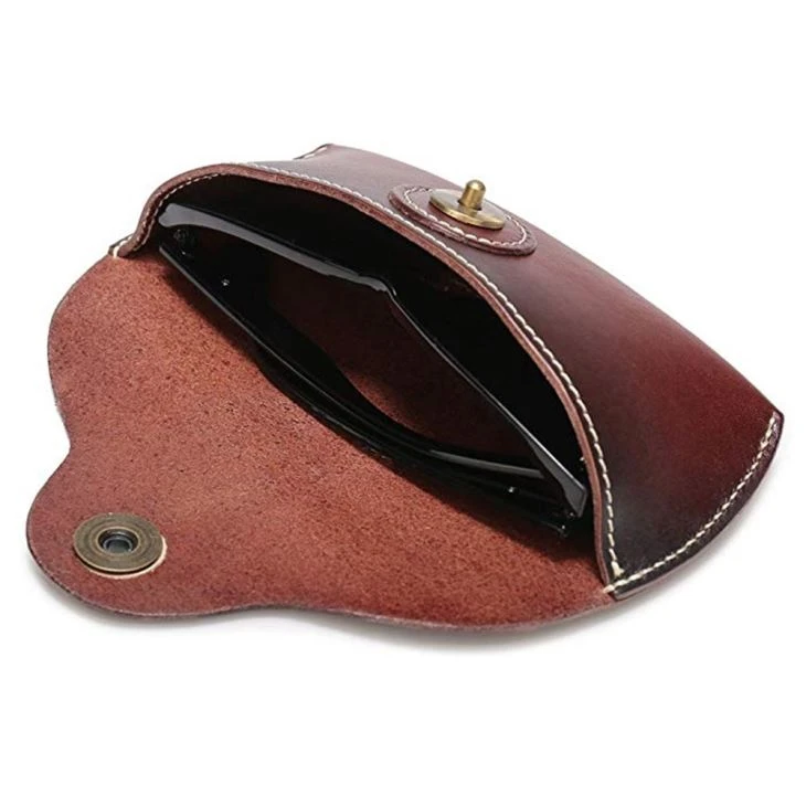 Vintage Leather Eyeglass Case