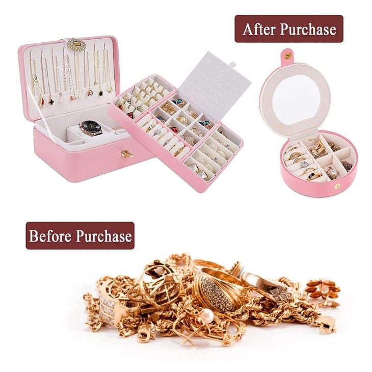Built-mirror Jewelry Organizer Built-mirror Jewelry Organizer
